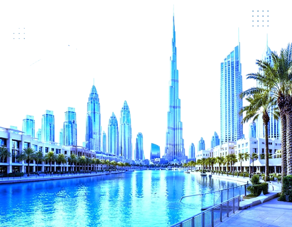 Dubai Skyline Graphic