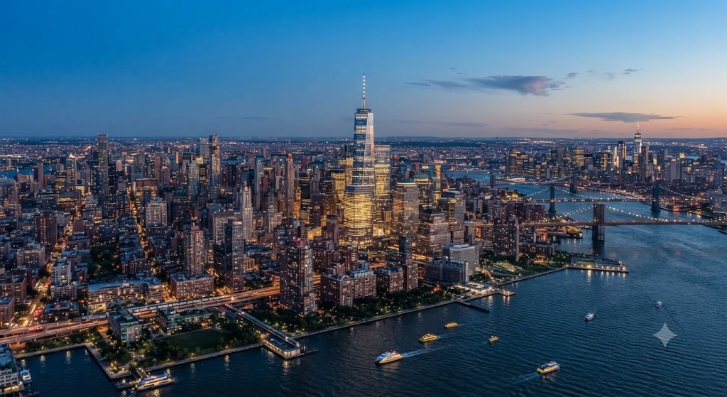 USA New York Skyline